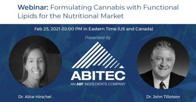 Formulating Cannabis with Functional Lipids for the Nutritional Market